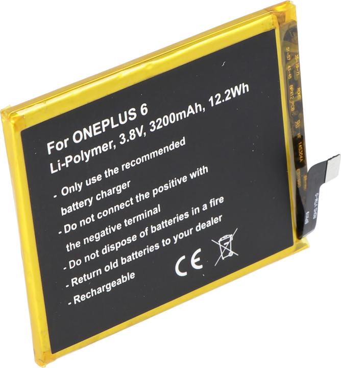 Image du produit AccuCell Akku passend für ONEPLUS 6