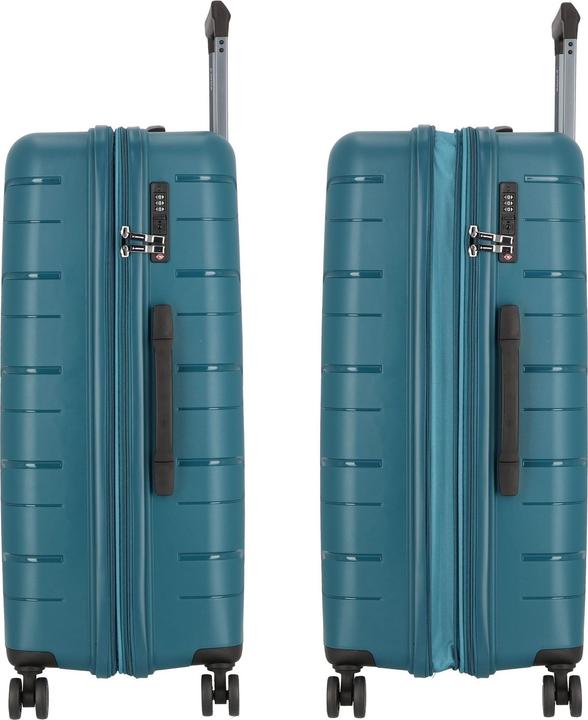 Produktbild Polestream Strz by Asteroid 4 Rollen Trolley L 74 cm mit Dehnfalte (92 l, XL (ab 115l))