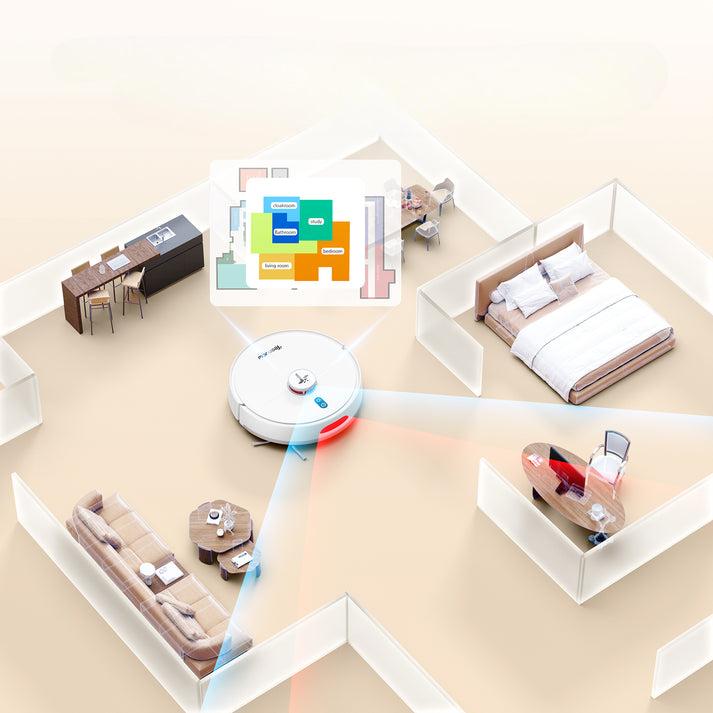 Actual product image Teendow D20S Max Plus ALL IN ONE Roboterstaubsauger (Vacuum mopping robot)