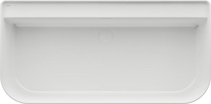 Actual product image Laufen Sonar bathtub, pre-wall version, 1600x815x535mm, 2 back slides, white (160 cm, 81.50 cm)