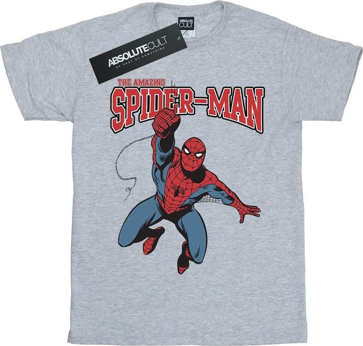 Produktbild SpiderMan Leap TShirt Mädchen (128)