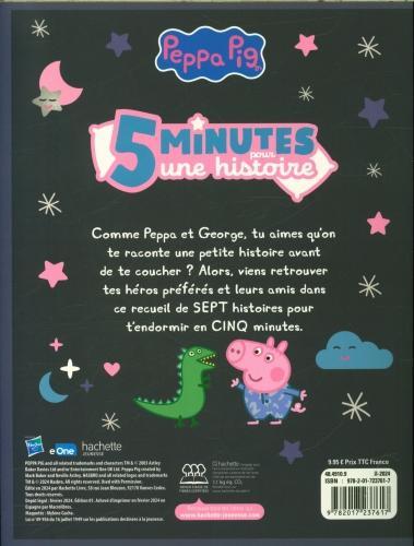 Produktbild Peppa Pig : 5 minutes pour une histoire : 7 histoires (Französisch, Collectif, 2024)