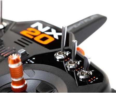 Actual product image Spektrum NX20 20-channel solo transmitter