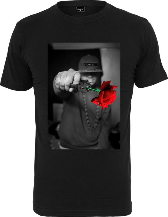 Actual product image Mister Tee Pistol Rose Tee (XS)