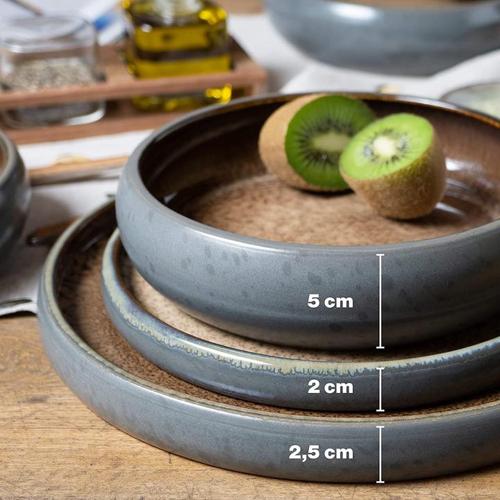 Produktbild Moritz & Moritz Steinzeug Geschirr Set (18 Stück)