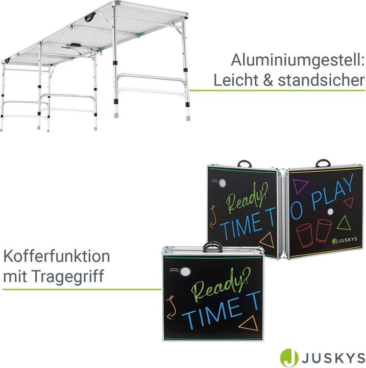 Produktbild Juskys Beer Pong Tisch