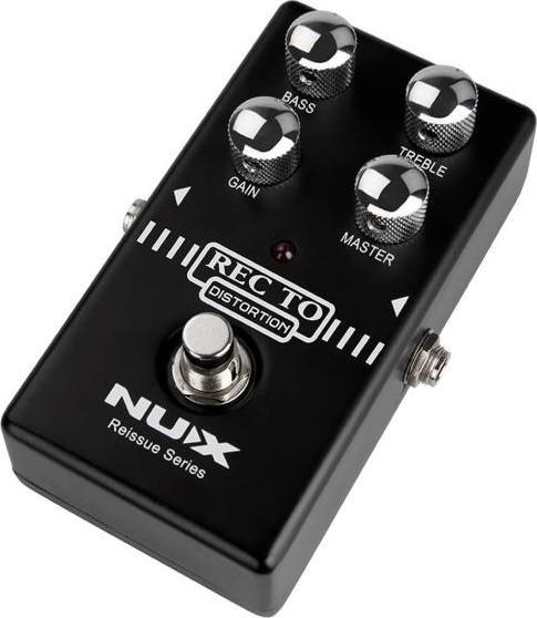 Actual product image NUX Recto distortion pedal effect unit with jack cable (Guitar)