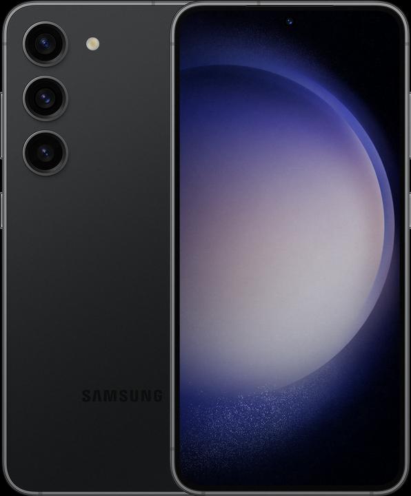 Image du produit Samsung Galaxy S23 (256 Go, Phantom Black, 6.10", SIM + eSIM, 50 Mpx, 5G)