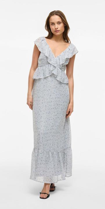 Actual product image Vila Ärmelloses Rüschen Maxikleid (42)