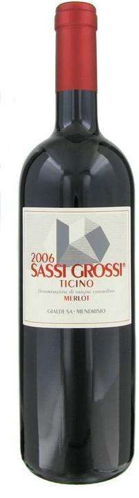 Produktbild Gialdi Merlot Sassi Grossi DOC Ticino Barriques-Ausbau Magnum (1 x 150 cl, 2022)