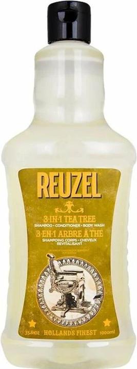 Produktbild Reuzel 3-IN-1 Tea Tree Shampoo (1000 ml, Flüssiges Shampoo)