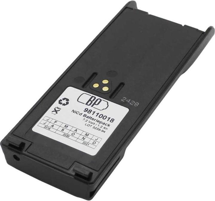 XCell Funkakku NiCd 7,2V 1200mAh ersetzt Motorola FuG11b