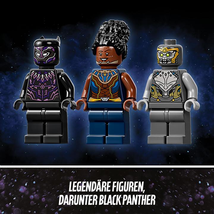 Actual product image LEGO Black Panthers Dragonfly (76186, LEGO Marvel)