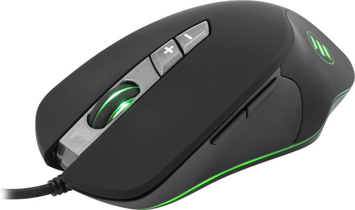 Eshark Souris de jeu ergonomique Tanto avec illumination RGB, capteur Pixart 3325 (Filaire)