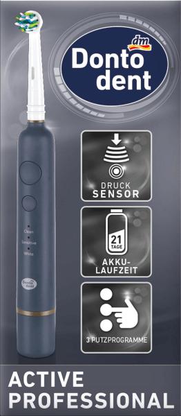 Image du produit dm Dontodent Active Professional Pure (Brosse à dents oscillo-rotative)