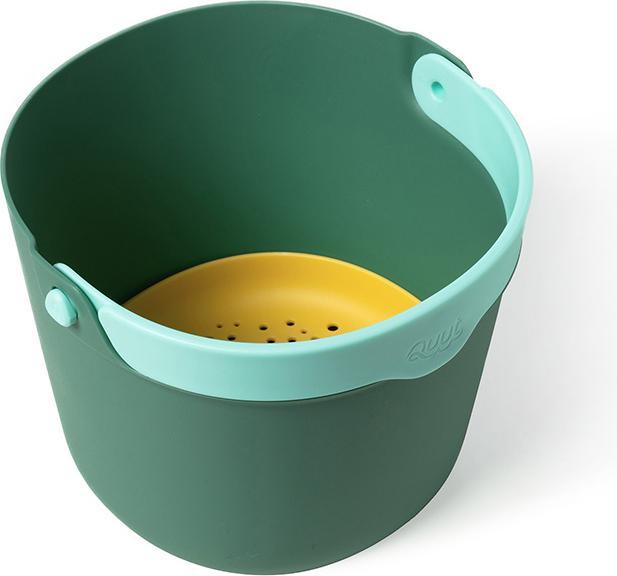 Actual product image Quut Bucket Bucki? Garden Green 2 parts, age recommendation