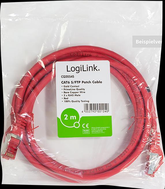Actual product image LogiLink Network cable (S/FTP, CAT6, 10 m)