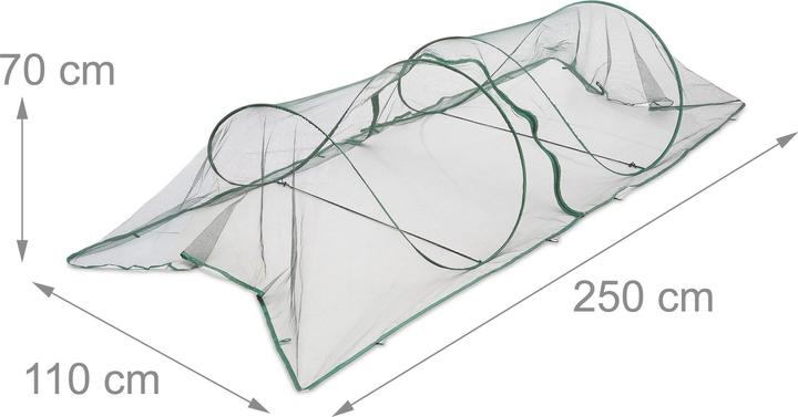 Actual product image Relaxdays Planting tunnel