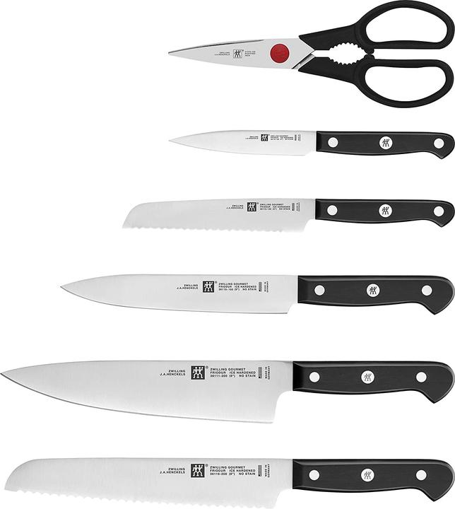 Actual product image Zwilling Gourmet knife set