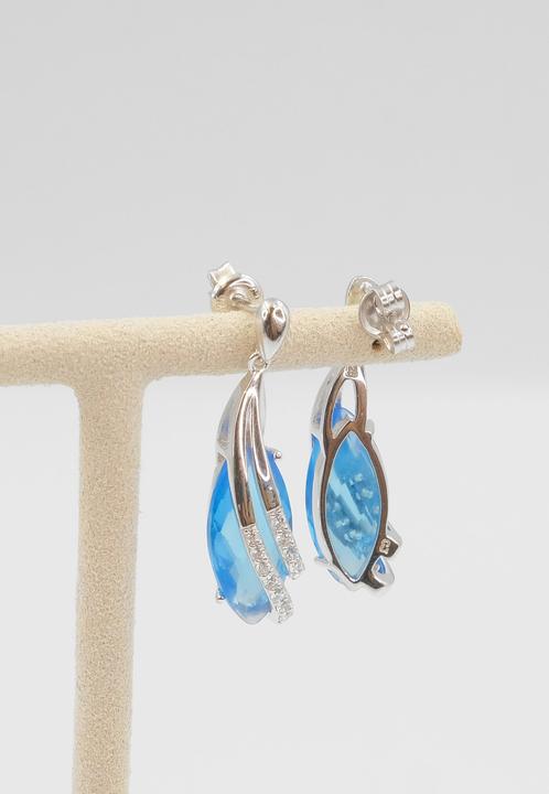 Immagine prodotto Muau Set di gioielli (Argento 925, Placcato in rodio)