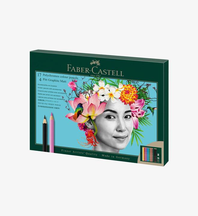 Produktbild Faber-Castell Polychromos & Pitt Graphite (Mehrfarbig, 23 x)