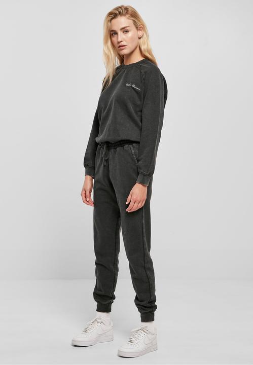 Actual product image Urban Classics Ladies Small Embroidery Long Sleeve Terry Jumpsuit (XL)