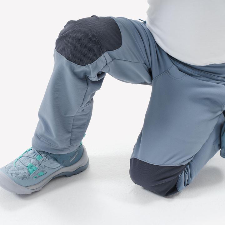 Actual product image Quechua Kids' Softshell Hiking Pants MH900 - 2-6 years (122)