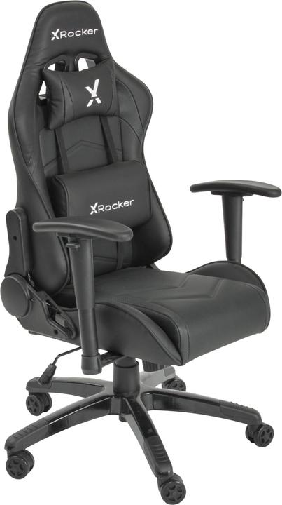 X Rocker Chaise de jeu eSports compacte Agility JR Noire Carbone