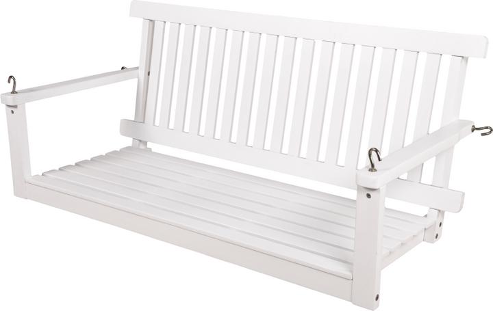 Immagine prodotto Garden Pleasure Panca sospesa Augusta 985111 legno bianco 130,0 cm