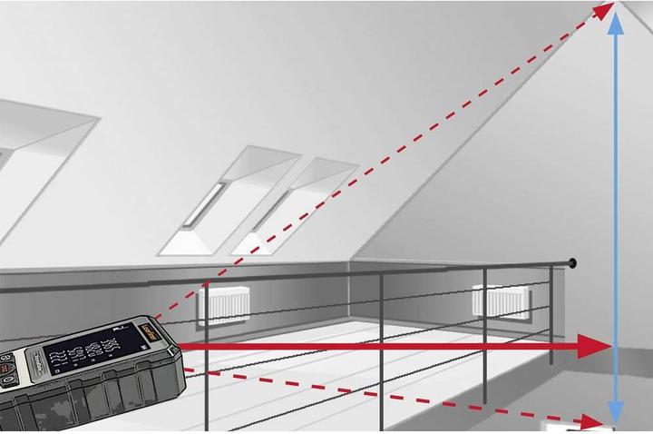 Produktbild Laserliner DistanceMaster Laser-Entfernungsmesser Koffer 50 m (50 m, 635 nm)