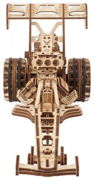 Immagine prodotto Ugears 70174 - Kit di modellini meccanici Dragster, 321 pezzi, puzzle 3D