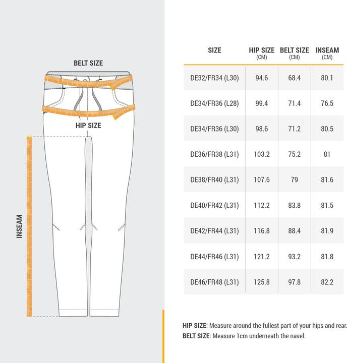 Immagine prodotto Quechua Pantaloni da trekking da donna caldi e idrorepellenti per l'escursionismo invernale - SH100 (42)