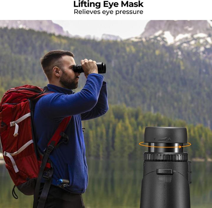 Actual product image K&F Concept Binoculars KF33.081 10x42 (10 x, 42 mm)