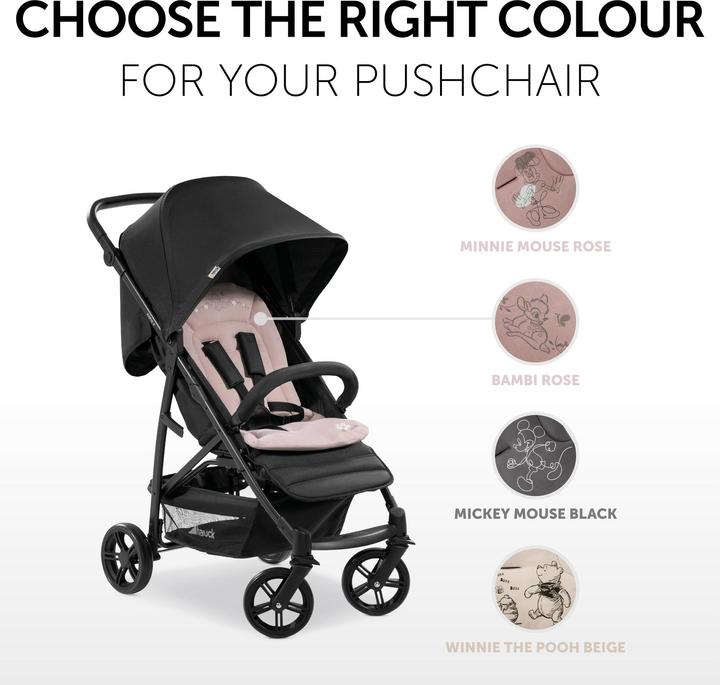 Produktbild Hauck Pushchair Seat Liner Bambi Rose