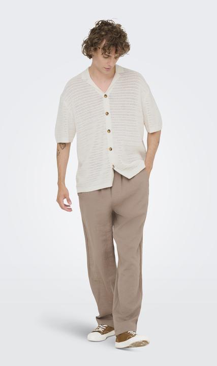 Actual product image Only & Sons ONSTHIAGO Gestricktes Polo-Hemd Polo (M)