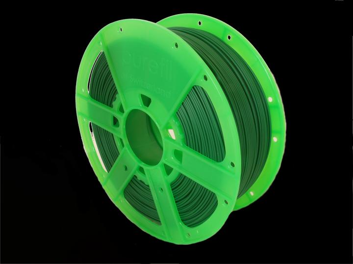 Purefil Filamento (PLA, 1.75 mm, 1000 g, Verde)
