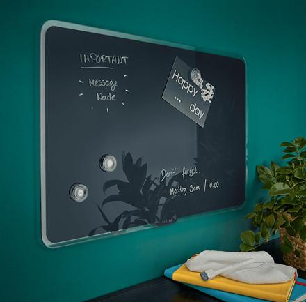 Image du produit Leitz Tableau blanc en verre Cosy 60 x 80 cm, gris (98 x 67 cm)