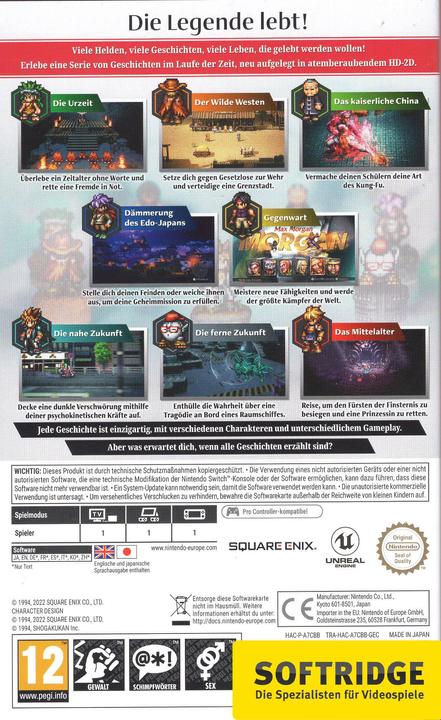 Produktbild Nintendo Live a Live (Switch, Multilingual)