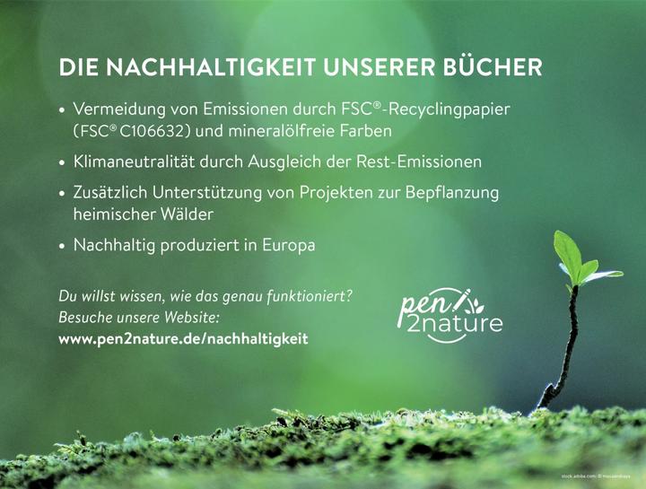 Produktbild Geschenkpapier-Buch Calming Nature | 100% Recyclingpapier (Geschenkpapier, 10 x)
