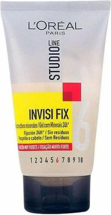 L'Oréal Paris STUDIO LINE INVISI FIX gel fijador extrafuerte nº6 150 ml (Haargel, 150 ml)