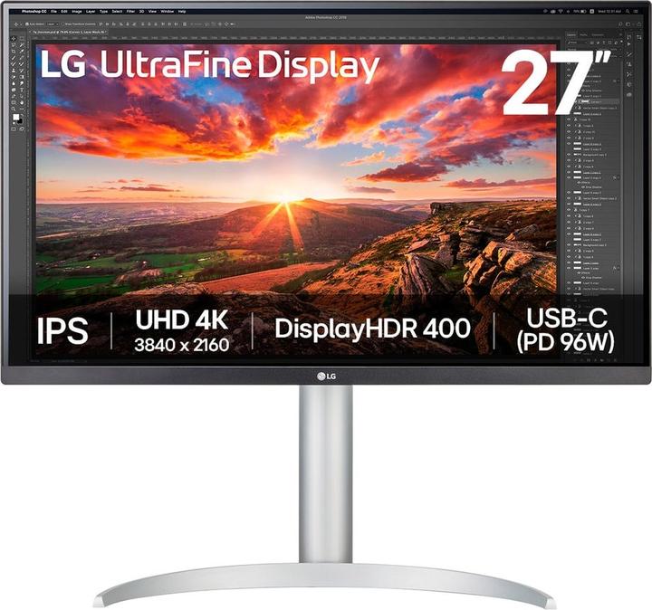 Actual product image LG 27UP850K-W (3840 x 2160 Pixels, 27")