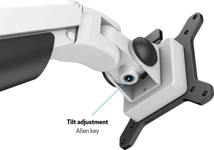 Immagine prodotto Multibrackets Braccio di sollevamento a gas HD (Tavolo, 32")