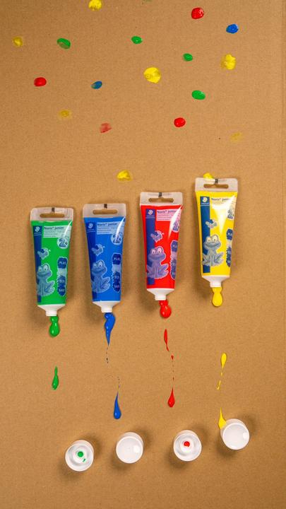Actual product image Staedtler Finger painting color 'Noris junior (Multicoloured, 750 ml)