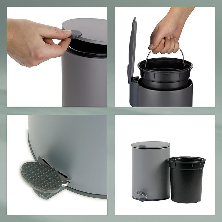 Actual product image Kela Dust bin Mats stainless steel (5 l)