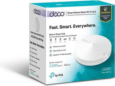 Produktbild TP-Link Deco M9 Plus Triband WLAN Mesh 1er Set (AC2200)