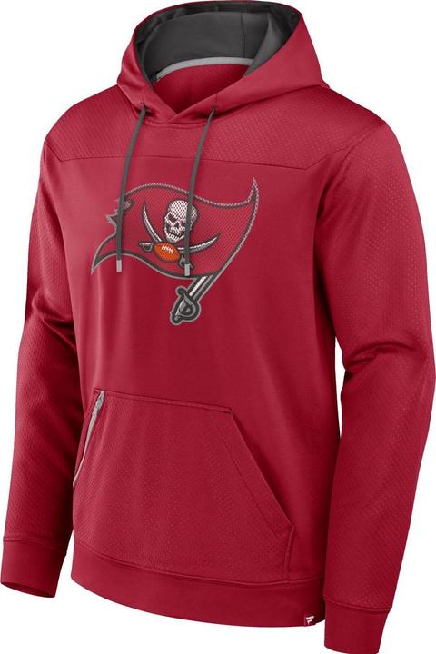 Fanatics Tampa Bay Buccaneers Defender Dotted NFL Hoody rot - M (M)