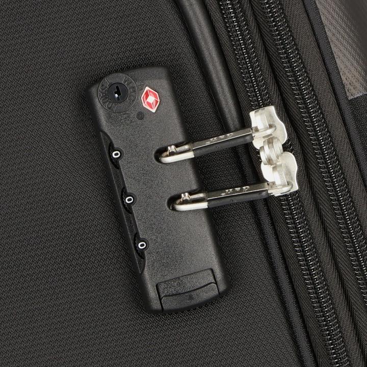 Actual product image D&N Travel Line 6704 - 3-piece suitcase set dobby nylon (208 l, XL (from 140l))