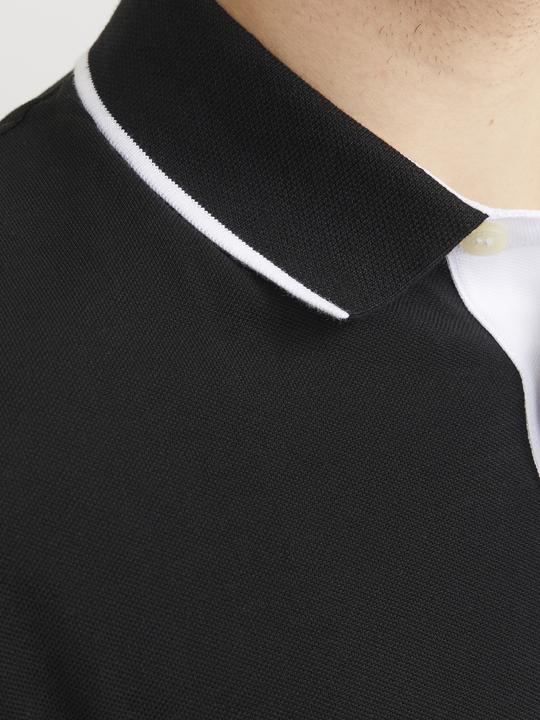 Produktbild Jack & Jones Einfarbig Polokragen Poloshirt Poloshirt (M)