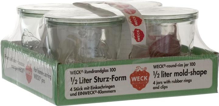 Produktbild Weck Sturzform (4 Stk., 0.50 l)