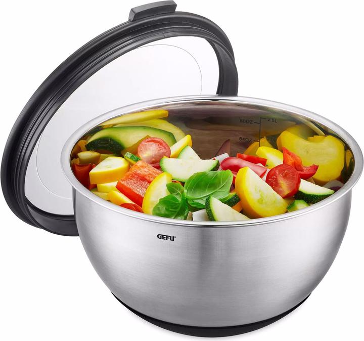 GEFU Schüssel MUOVO (24 cm, 4.50 l, 1 x)